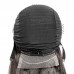 Stema 13x4 Transparent Lace Big Frontal Straight Wig With Bangs 100% Human Hair